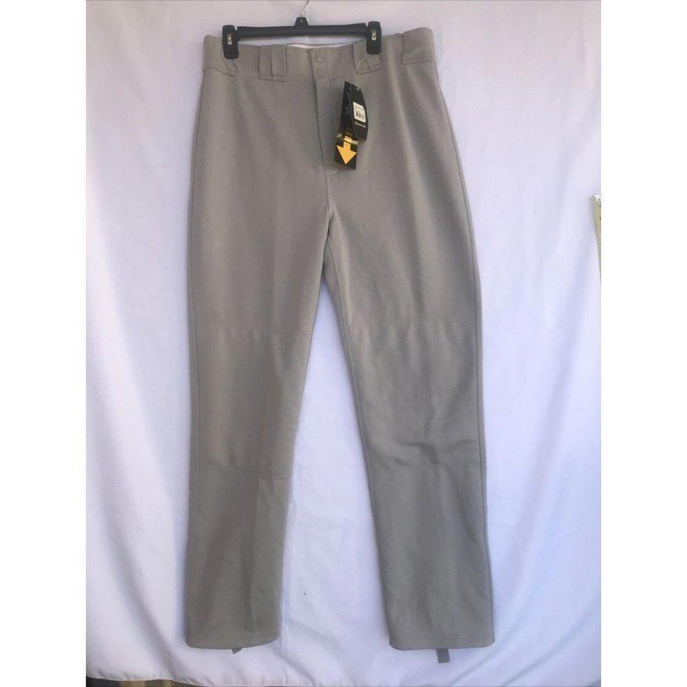 New Easton Baseball Pants Men Quantum Plus Senior X-Large Gray